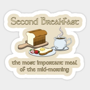 Second Breakfast Sticker